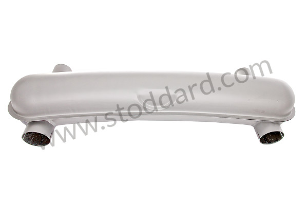 99A000120543 - RACING SILENCER FOR 911 65-73 (ASSEMBLY WITH MEGAPHONE AND RACING SPAGHETTI) for Porsche 911 70-73 &bull; 1973 &bull; 2.4E &bull; Coupe &bull; Automatic Gearbox