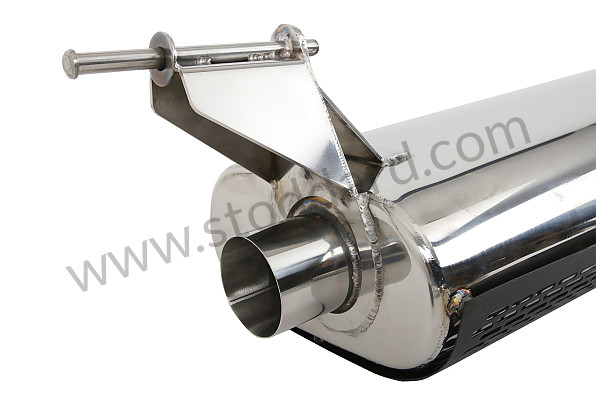 99A000120546 - CAYENNE V6 SPORTS SILENCER V6 2003-2006 (STAINLESS STEEL) WITH TAIL PIPES for Porsche Cayenne 955 03-06 &bull; 2003 &bull; Cayenne V6 &bull; Manual Gearbox, 6 Speed