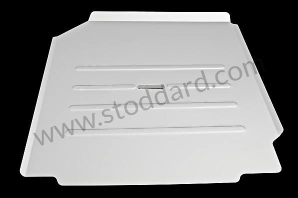 99A000120730 - ALUMINIUM FLOOR COVERING PASSENGER 924 / 944 / 968 for Porsche 944 85-88 &bull; 1988 &bull; 944 Turbo S &bull; Coupe &bull; Manual Gearbox, 5 Speed