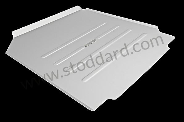 99A000120730 - ALUMINIUM FLOOR COVERING PASSENGER 924 / 944 / 968 for Porsche 944 85-88 &bull; 1988 &bull; 944 Turbo S &bull; Coupe &bull; Manual Gearbox, 5 Speed