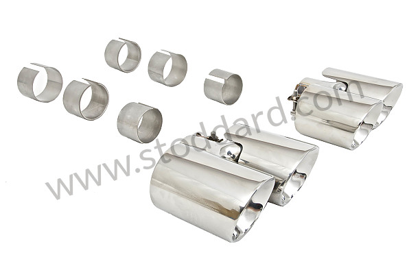 99A000120738 - LOOK S SILENCER OUTPUT (PAIR) for Porsche 997 05-08 &bull; 2005 &bull; 997 C2 &bull; Coupe &bull; Manual Gearbox, 6 Speed