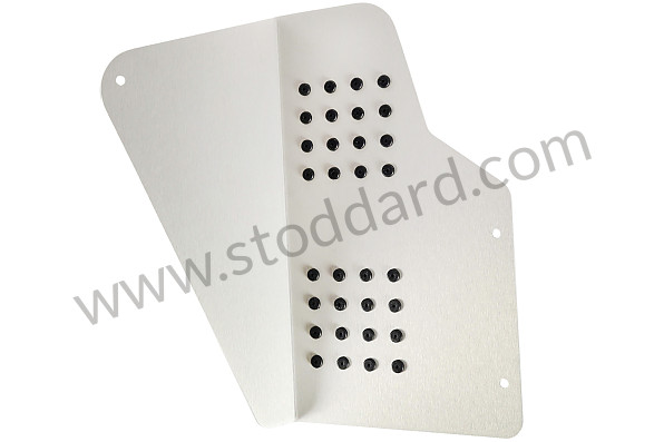 99A000120745 - ALUMINUM FOOTREST for Porsche 914 &bull; 1972 &bull; 914/6 &bull; Manual Gearbox, 5 Speed