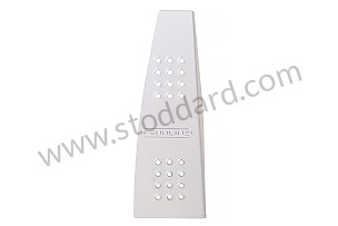 PERFORATED ALUMINIUM FOOTREST Left-hand drive (99A000120746)