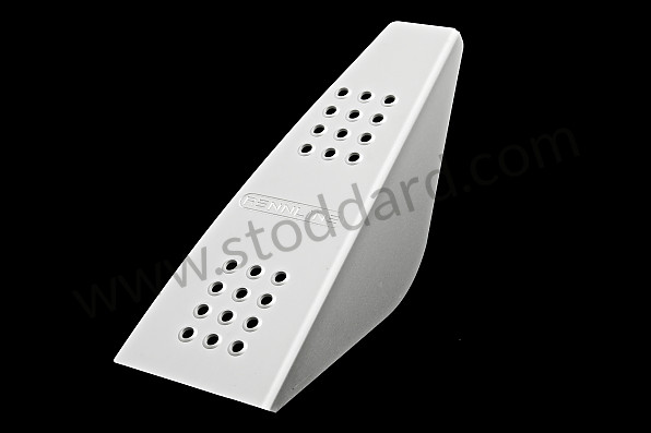 99A000120747 - PERFORATED ALUMINIUM FOOTREST for Porsche 997 09-12 &bull; 2009 &bull; 997 C2 &bull; Cabrio &bull; Pdk Gearbox
