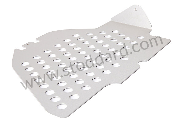 99A000120753 - PERFORATED ALUMINIUM FLOOR ON PASSENGER SIDE for Porsche 911 65-69 &bull; 1966 &bull; 2.0L &bull; Coupe &bull; Manual Gearbox, 5 Speed