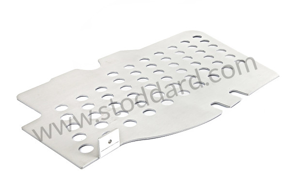 99A000120754 - PERFORATED ALUMINIUM FLOOR ON PASSENGER SIDE for Porsche 911 65-69 &bull; 1969 &bull; 2.0E &bull; Coupe &bull; Automatic Gearbox