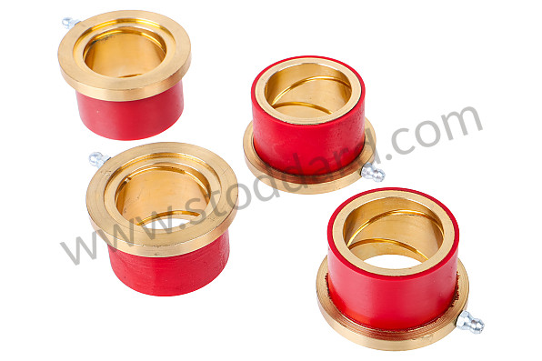 99A000120757 - POLYBRONZE SILENT BLOCK KIT FOR FRONT TRIANGLE for Porsche 911 65-69 &bull; 1968 &bull; 2.0T &bull; Targa &bull; Automatic Gearbox