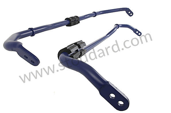 99A000120772 - SPORTS STABILIZER BAR KIT - FRONT 26 MM ADJUSTABLE (2 POSITIONS) + REAR 24 MM ADJUSTABLE (2 POSITIONS) for Porsche 993 &bull; 1996 &bull; 993 Carrera 4 &bull; Coupe &bull; Manual Gearbox, 6 Speed