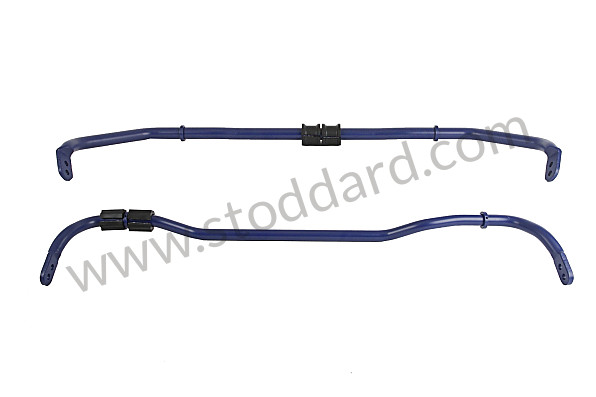 99A000120772 - SPORTS STABILIZER BAR KIT - FRONT 26 MM ADJUSTABLE (2 POSITIONS) + REAR 24 MM ADJUSTABLE (2 POSITIONS) for Porsche 993 &bull; 1996 &bull; 993 Carrera 4 &bull; Coupe &bull; Manual Gearbox, 6 Speed