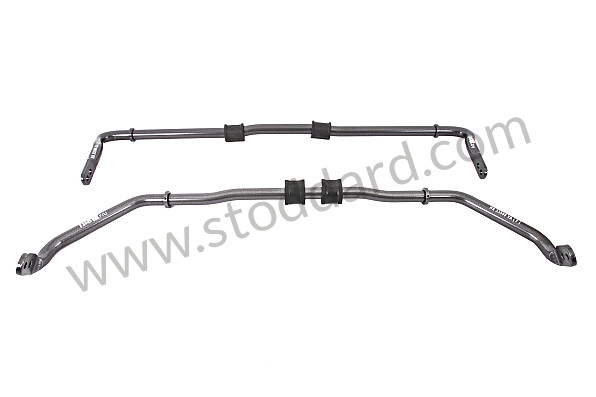 99A000120778 - SPORT STABILIZER BAR KIT FRONT 24MM ADJUSTABLE (2 POSITIONS) + REAR 26MM ADJUSTABLE (2 POSITIONS) for Porsche 964 &bull; 1989 &bull; 964 Carrera 4 &bull; Coupe &bull; Manual Gearbox, 5 Speed