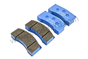 PADS PAGID BLUE AR 996 GT3R + GT3RS  (99A000124958)