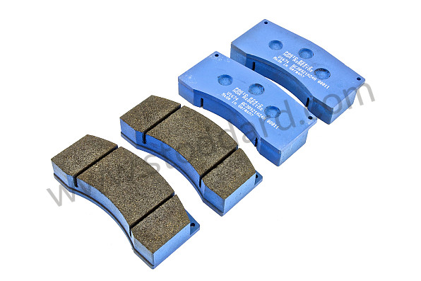 99A000124958 - PADS PAGID BLUE AR 996 GT3R + GT3RS for Porsche 