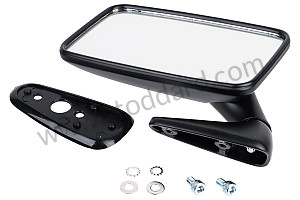 RECTANGULAR REAR VIEW MIRROR 4 Versions available for this part