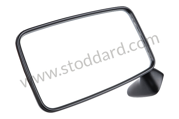 99A000129203 - RECTANGULAR REAR VIEW MIRROR for Porsche 911 74-77 + 912E &bull; 1974 &bull; 2.7S &bull; Targa &bull; Automatic Gearbox