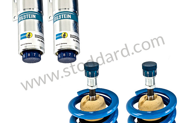 99A000129299 - BILSTEIN SPORTS CIRCUIT SUSPENSION KIT WITH ADJUSTABLE HEIGHT AND HARDNESS (WITHOUT PSAM) for Porsche 