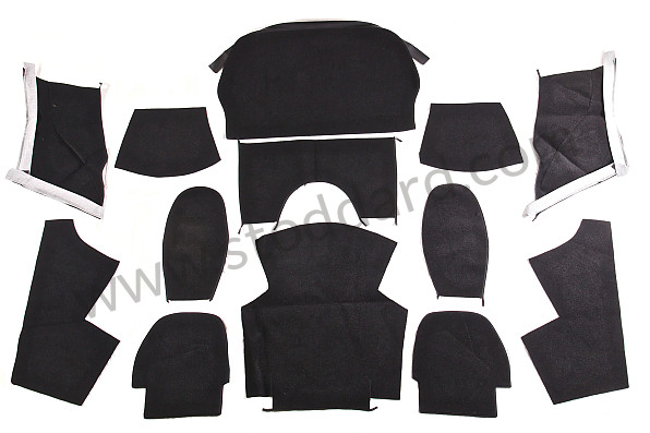 99A000133313 - COMPLETE RS STYLE INTERIOR CARPET FOR 964 COUPE for Porsche 964 &bull; 1992 &bull; 964 Carrera 2 &bull; Coupe &bull; Manual Gearbox, 5 Speed