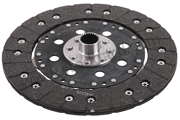 99A000133321 - RIGID ORGANIC CLUTCH DISC for Porsche 996 Gt3 / Gt3-1 &bull; 2000 &bull; 996 Gt3 &bull; Coupe &bull; Manual Gearbox, 6 Speed