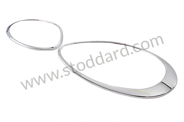 99A000133329 - CHROME PLATED HEADLIGHT TRIM for Porsche Boxster 987 05-08 &bull; 2005 &bull; Boxster 2.7 &bull; Cabrio &bull; Manual Gearbox, 5 Speed