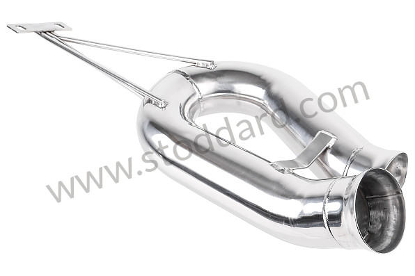99A000133426 - ELEMENT REPLACING STAINLESS STEEL FINAL SILENCER (GOOSE NECK) for Porsche 911 Turbo + 965 &bull; 1993 &bull; 3.6 Turbo &bull; Coupe &bull; Manual Gearbox, 5 Speed