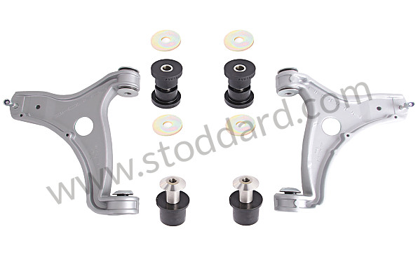 99A000133484 - URETHANE SILENT BLOCK KIT FOR FRONT TRIANGLE for Porsche 993 &bull; 1996 &bull; 993 Carrera 2 &bull; Coupe &bull; Manual Gearbox, 6 Speed