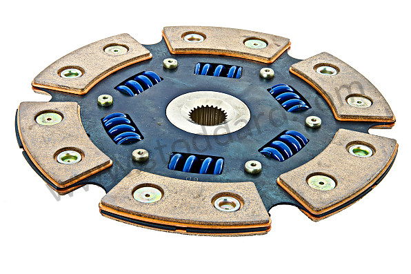 99A000137411 - DAMPED SINTERED METAL CLUTCH DISC for Porsche 912 &bull; 1966 &bull; 912 1.6 &bull; Coupe &bull; Manual Gearbox, 5 Speed