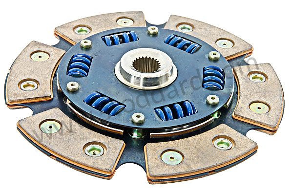 99A000137411 - DAMPED SINTERED METAL CLUTCH DISC for Porsche 912 &bull; 1966 &bull; 912 1.6 &bull; Coupe &bull; Manual Gearbox, 5 Speed