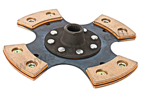 99A000137412 - RIGID SINTERED METAL CLUTCH DISC for Porsche 912 &bull; 1969 &bull; 912 1.6 &bull; Coupe &bull; Manual Gearbox, 4 Speed