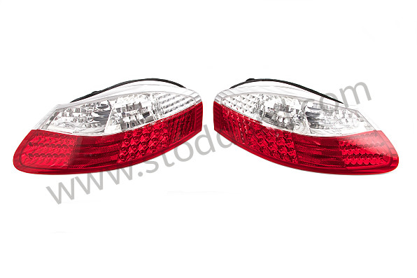 99A000141790 - RED AND WHITE LED REAR INDICATOR KIT (PAIR) for Porsche Boxster 986 97-04 &bull; 2000 &bull; Boxster 2.7 &bull; Cabrio &bull; Manual Gearbox, 5 Speed