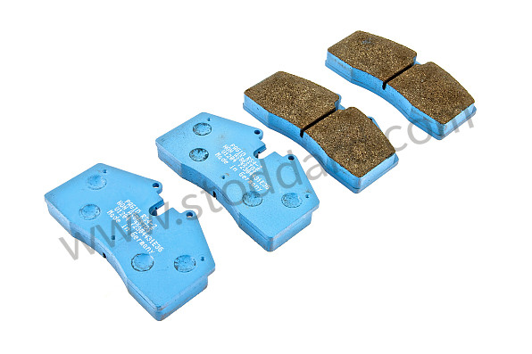 99A000147310 - PAGID BLUE REAR BRAKE PAD for Porsche 