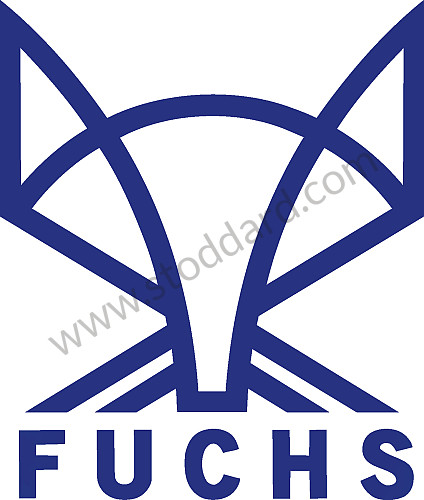 99A000189728 - FUCHS WHEELS, 19 INCH, SET OF 4 WHEELS (POLISHED AND BLACK FINISH) 8,5 AND 11 for Porsche 