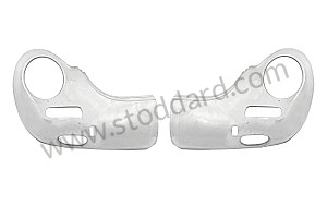 FRONT PANEL 356 6-SPEED BOX AND C (MADE UP OF TWO HALF-PANELS) 2 Versions available for this part