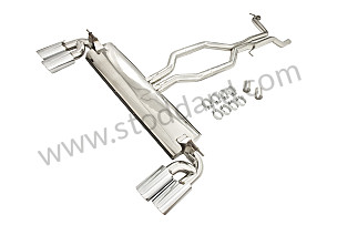 SPORT EXHAUST PIPE AND SILENCER WITH OUTLETS  (99A000190158)