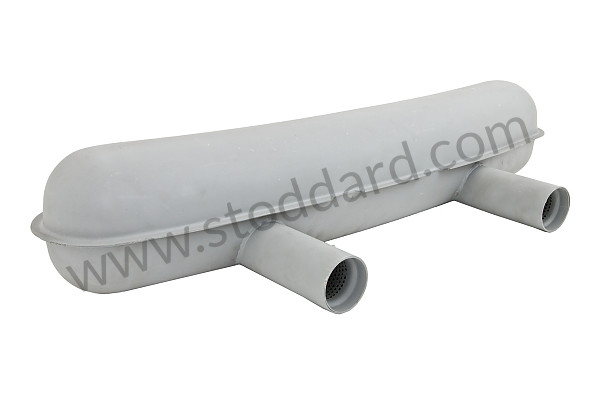 99A000198450 - RACING SILENCER 914/6 (ONLY FOR MOUNTING WITH SPAGHETTI + MEGAPHONE) for Porsche 914 &bull; 1970 &bull; 914/6 &bull; Manual Gearbox, 5 Speed