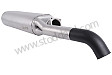 STAINLESS STEEL FINAL SILENCER 1 OUTLETS ON LEFT