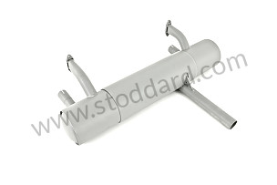 SILENCER 356 PRE-A SINGLE TAIL PIPE  (99A000198458)