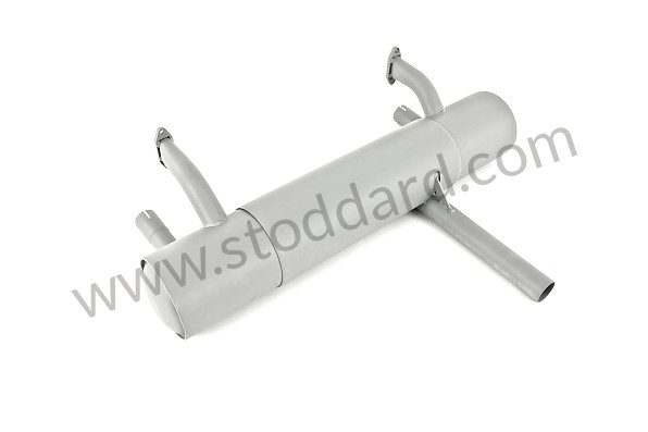 99A000198458 - SILENCER 356 PRE-A SINGLE TAIL PIPE for Porsche 356A &bull; 1956 &bull; 1600 (616/1) &bull; Speedster A T1 &bull; Manual Gearbox, 4 Speed