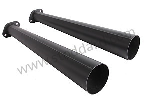 PAIR OF MEGAPHONES FOR RACING SPAGHETTI ON 911 65-73  (99A000198468)