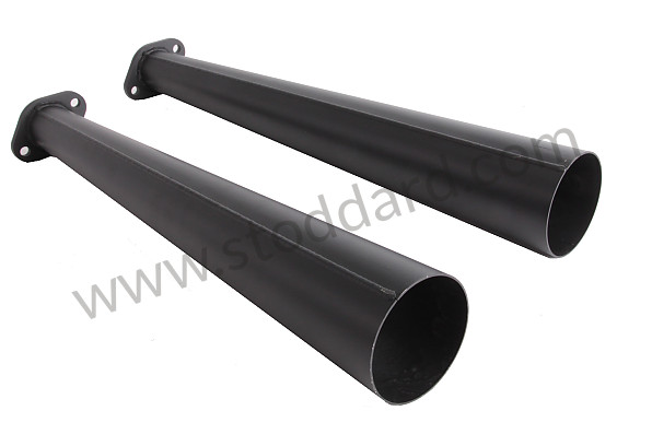 99A000198468 - PAIR OF MEGAPHONES FOR RACING SPAGHETTI ON 911 65-73 for Porsche 911 74-77 + 912E &bull; 1976 &bull; 2.7S &bull; Coupe &bull; Automatic Gearbox