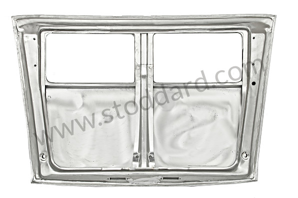 99A000203220 - ALUMINUM REAR COVER for Porsche 911 65-69 &bull; 1968 &bull; 2.0S &bull; Targa &bull; Automatic Gearbox