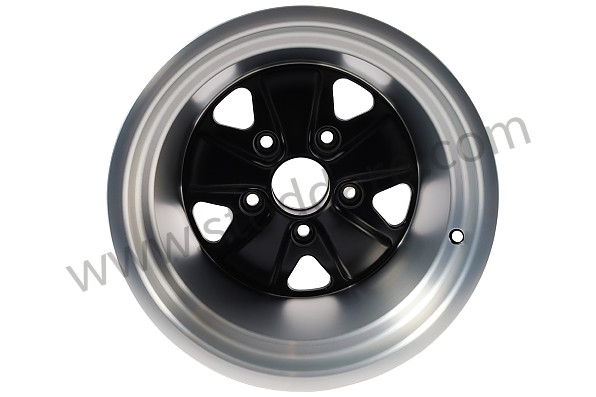 99A000213521 - WHEEL, 11 X 15, BLACK, WITH TUV HOMOLOGATION for Porsche 