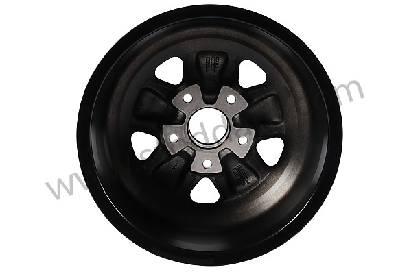 99A000213521 - WHEEL, 11 X 15, BLACK, WITH TUV HOMOLOGATION for Porsche 