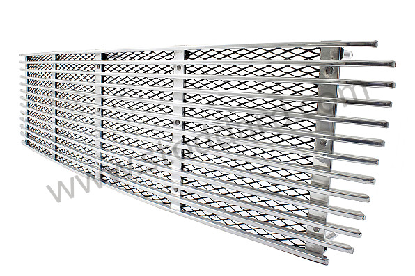 99A000213522 - CHROME PLATED REAR BONNET GRILLE FOR 911 for Porsche 911 74-77 + 912E &bull; 1976 &bull; 912E &bull; Coupe &bull; Manual Gearbox, 5 Speed