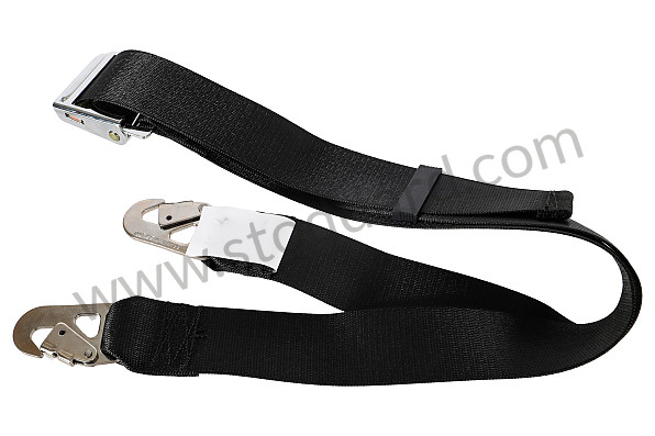 99A000232721 - 2-POINT FRONT SEAT BELT, WITHOUT RETRACTOR, LEFT, RING ATTACHMENT  for Porsche 356C &bull; 1963 &bull; 1600 C (616/15) &bull; Cabrio C &bull; Manual Gearbox, 4 Speed