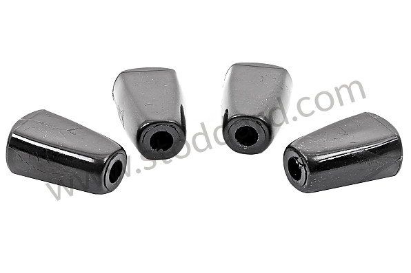 99A000232738 - SET OF RECARO SEAT KNOBS (SET OF 4) for Porsche 