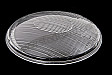 WHITE HEADLAMP GLASS FOR SYMMETRICAL BOSCH HEADLAMP, 356