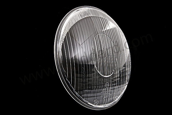 99A000240630 - WHITE HEADLAMP GLASS FOR SYMMETRICAL BOSCH HEADLAMP, 356 for Porsche 