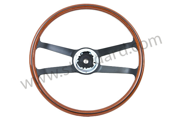 99A000244023 - 42CM WOOD / ALUMINIUM STEERING WHEEL, 911 for Porsche 