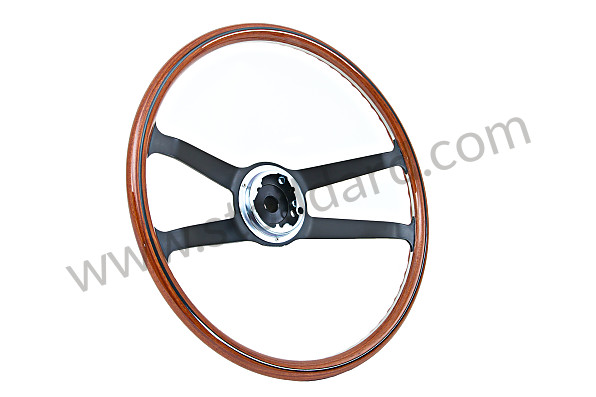 99A000244023 - 42CM WOOD / ALUMINIUM STEERING WHEEL, 911 for Porsche 