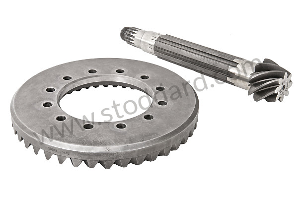 99A000244037 - LOW RATIO CROWN AND PINION 8/41 for Porsche 911 Turbo + 965 &bull; 1980 &bull; 3.3 Turbo &bull; Coupe &bull; Manual Gearbox, 4 Speed