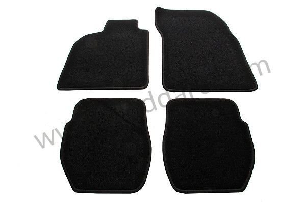 99A000244078 - FLOOR MAT for Porsche 993 &bull; 1996 &bull; 993 Carrera 2 &bull; Targa &bull; Automatic Gearbox